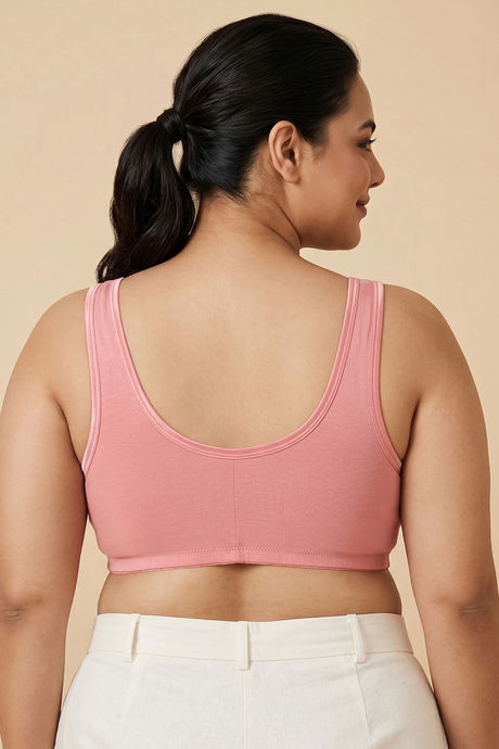 Zivame True Curv Double Layered Non Wired 3/4Th Coverage Super Support Bra - Lobster Bisque — image 3
